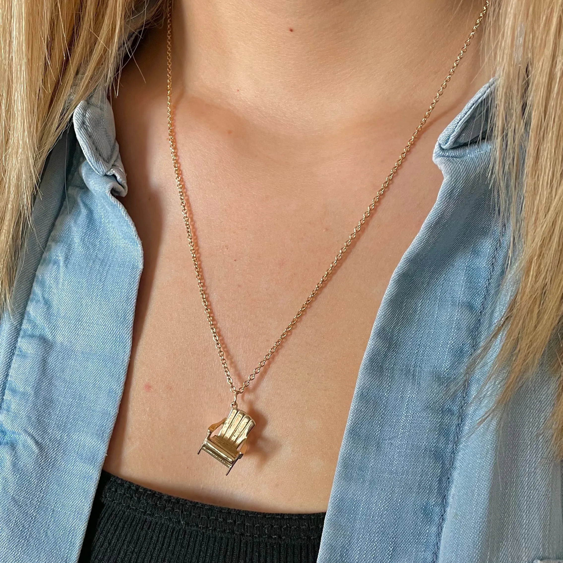 Adirondack Chair Necklace