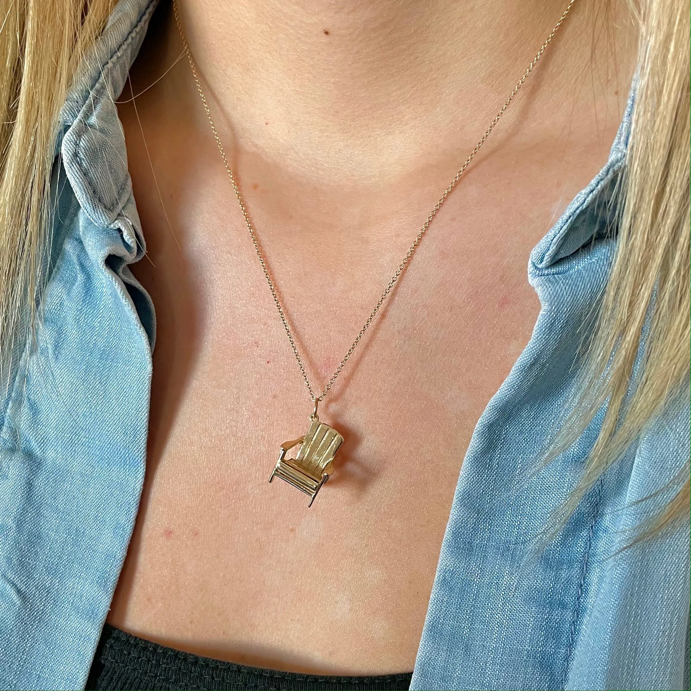 Adirondack Chair Necklace