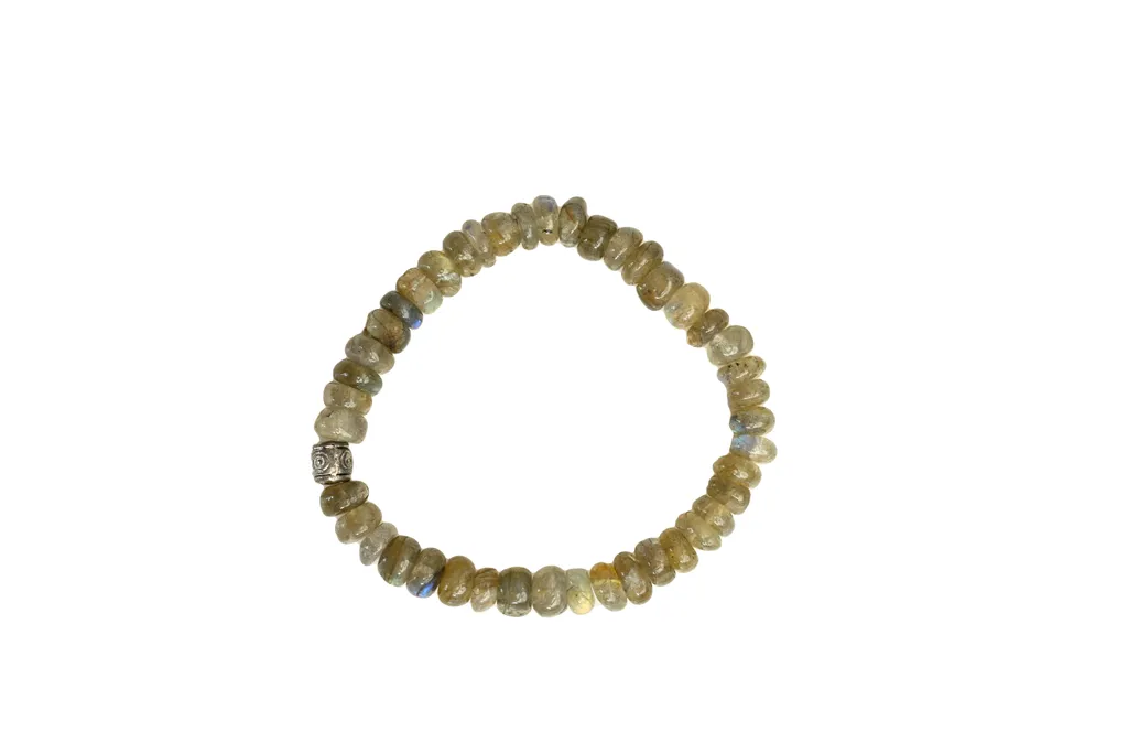 Bamboology Trends ORIGINAL LABRADORITE BRACELET FOR STRESS, ANXIETY, PAIN AND NEGATIVE ENERGY