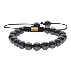 Bamboology Trends Real Hematite Healing Bracelet For Strong Mind, Grounded personality And Improved Health