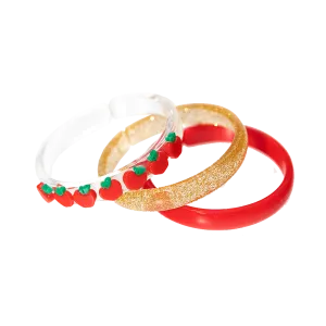 Bangle Set - Red Apple