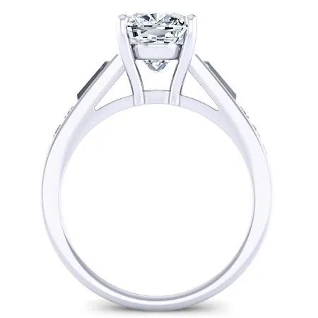 Bergamot - Cushion Moissanite Engagement Ring