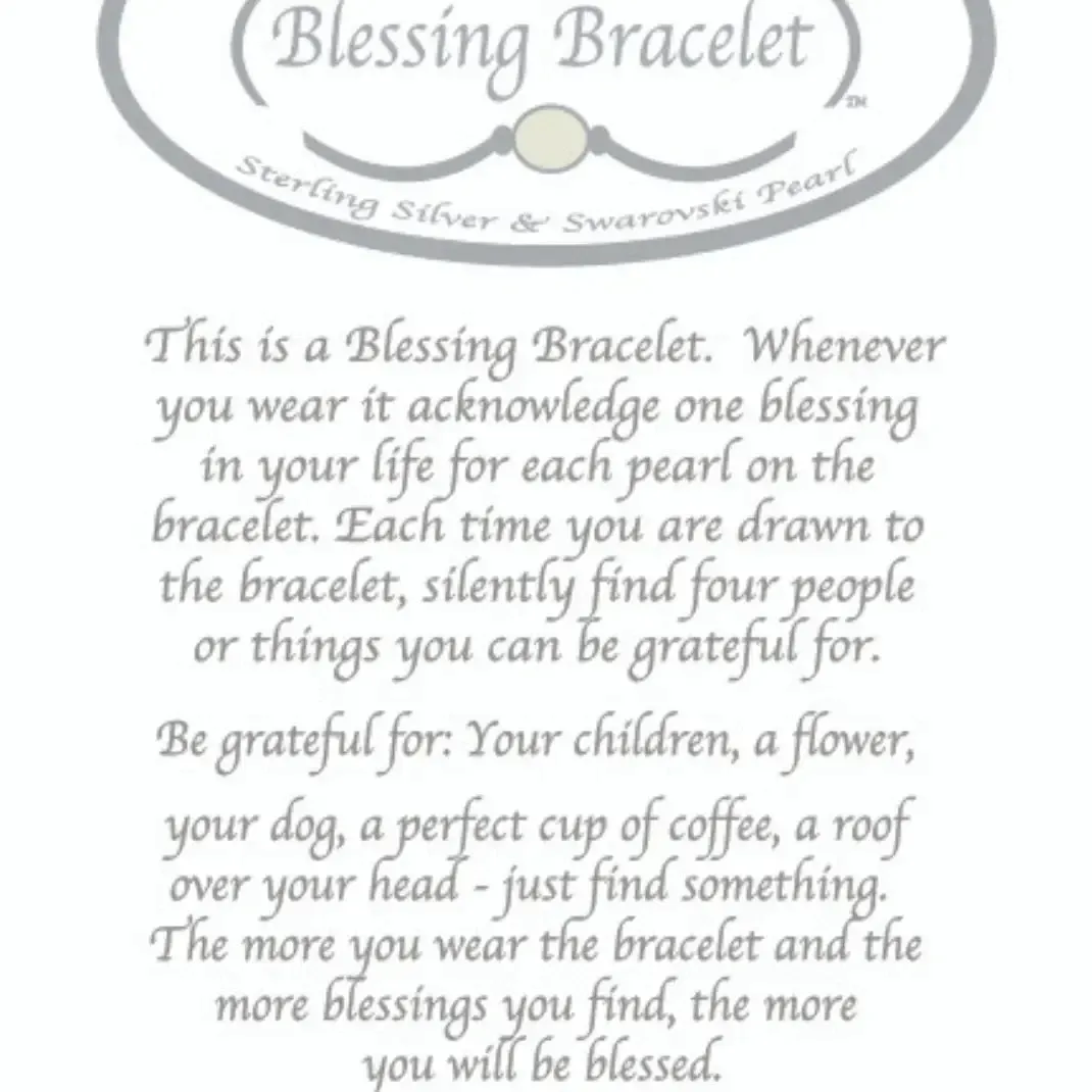 Blessing Bracelet - (multiple colors)