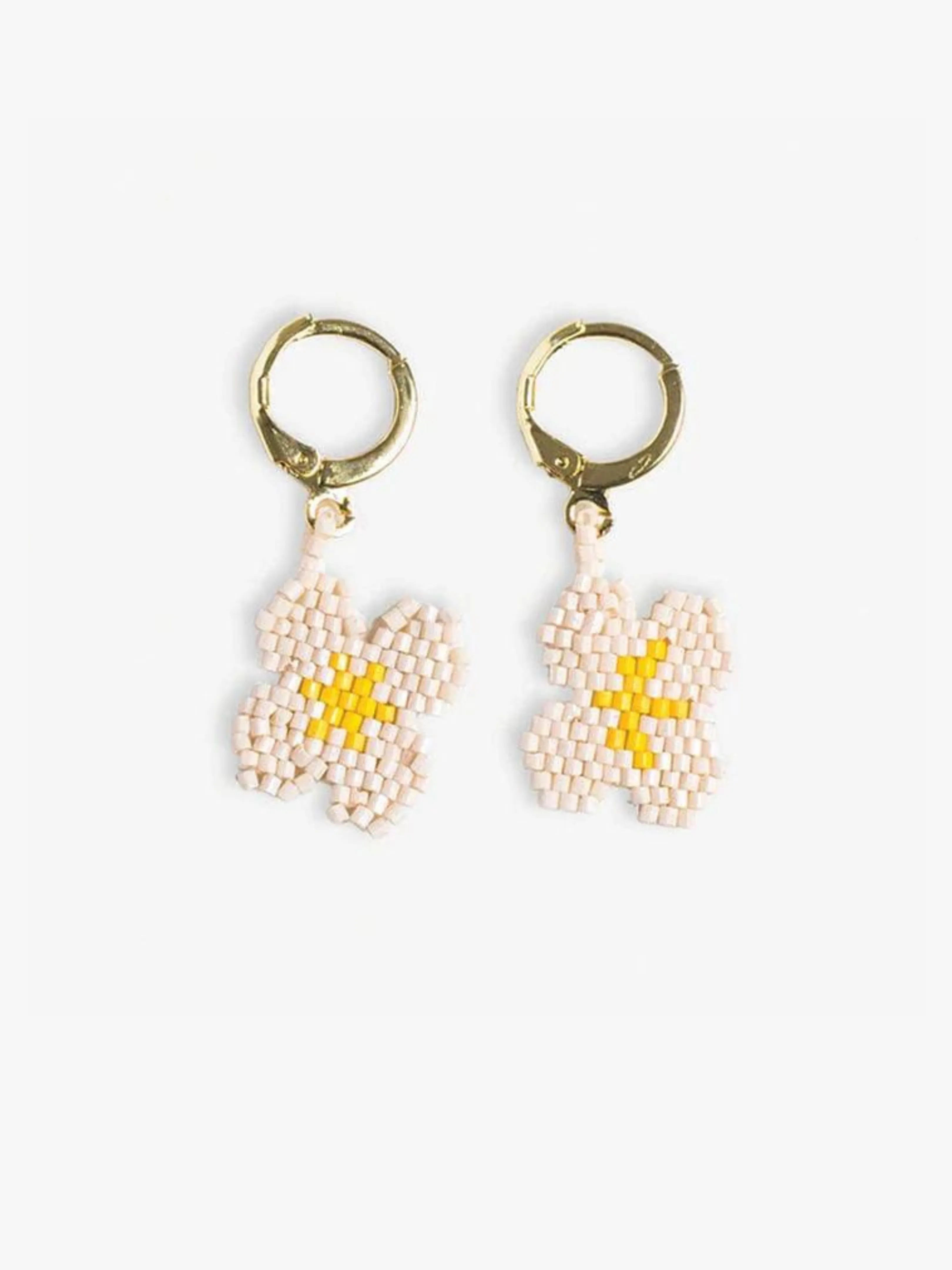 Blossom Drop Earrings Ivory