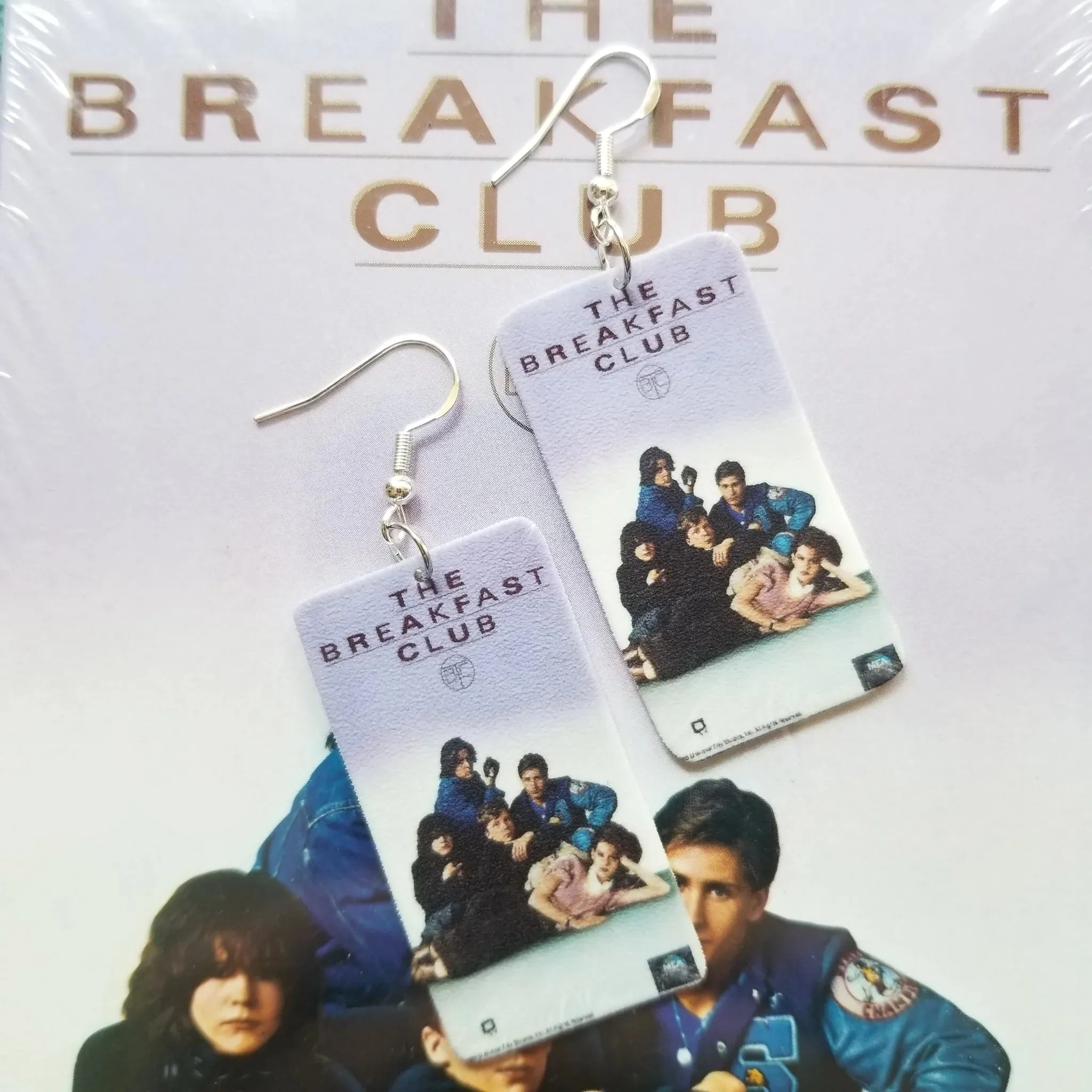 Breakfast Club VHS Cover EARRINGS