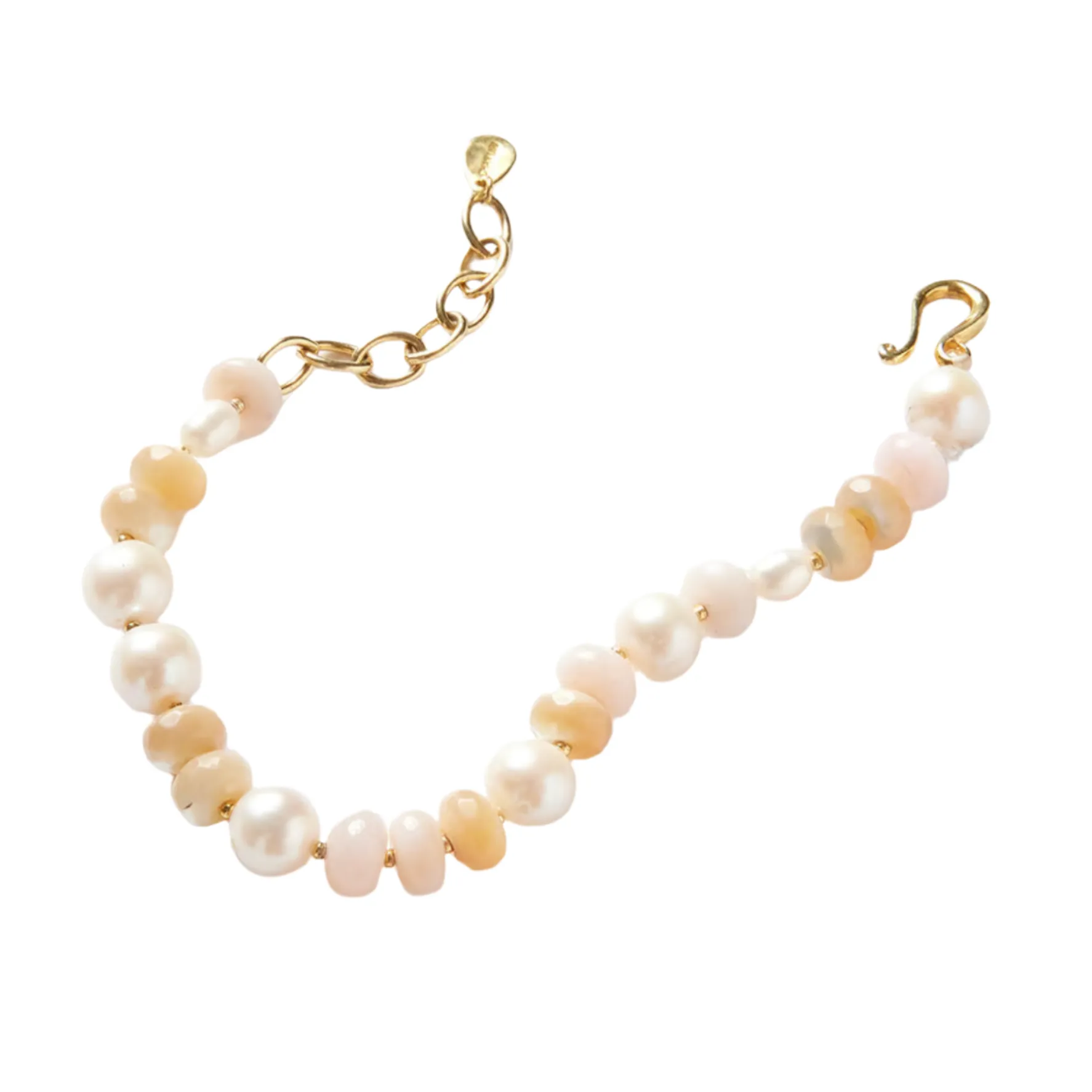 Chan Luu Pink Opal Mix Bracelet