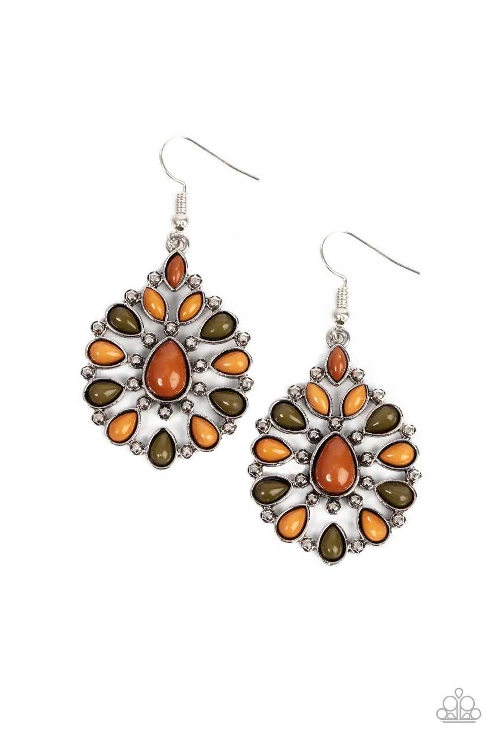 Earrings Lively Luncheon - Multi