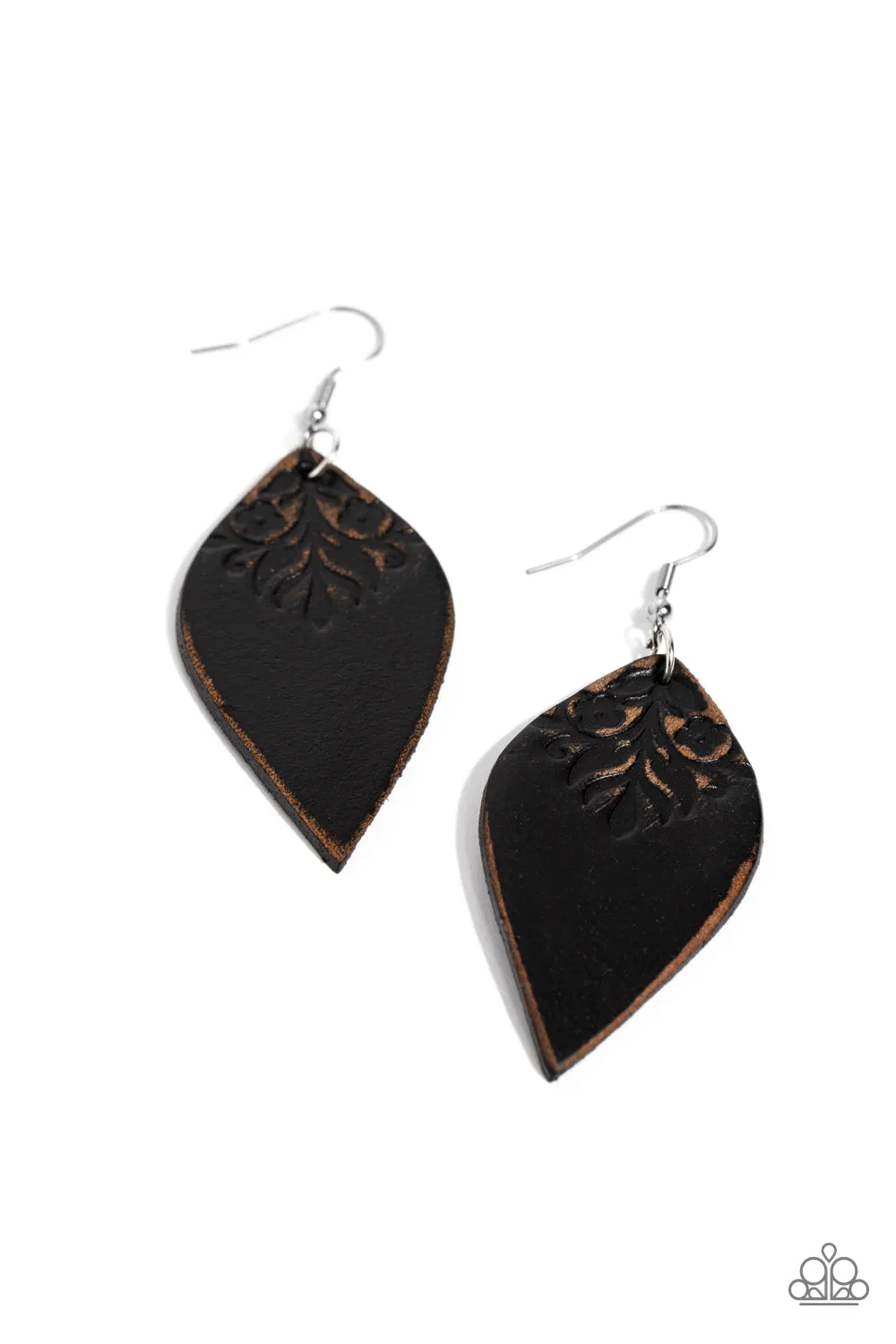 Earrings Naturally Nostalgic - Black E2356