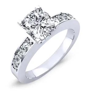 Eliza - Cushion Lab Diamond Engagement Ring (IGI Certified)