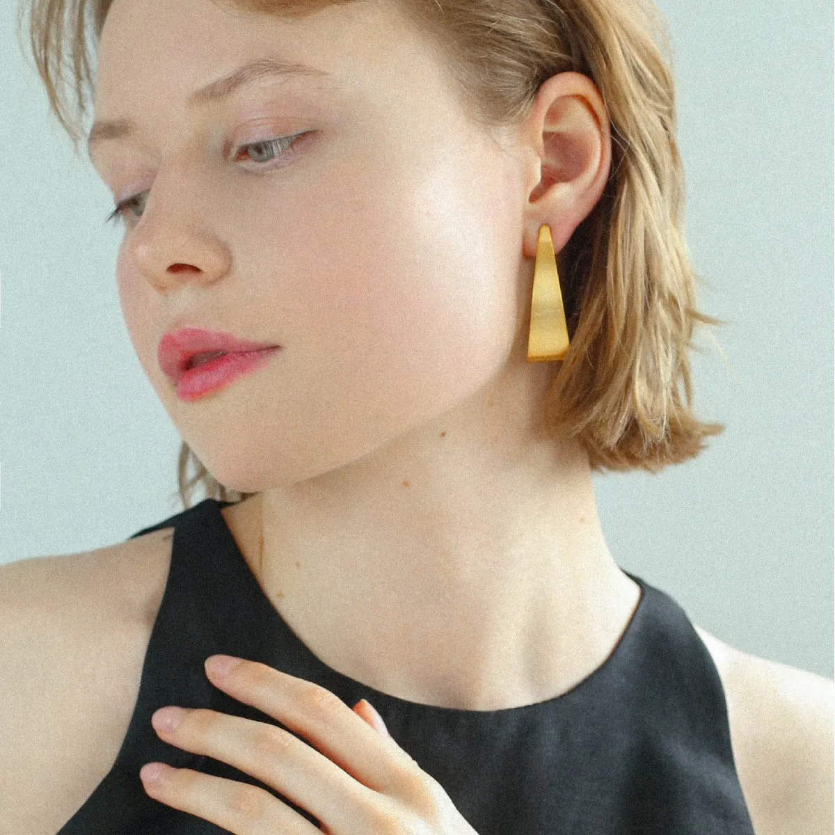 Exaggerated Geometric Earrings