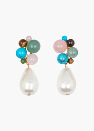 Jennifer Behr x Julia Berolzheimer Cove Earrings -- Multi