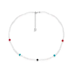 Keshi Freshwater Pearl Necklace WN00535 | Happy Summer