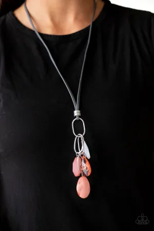 Necklace Fundamentally Flirtatious - Orange N76