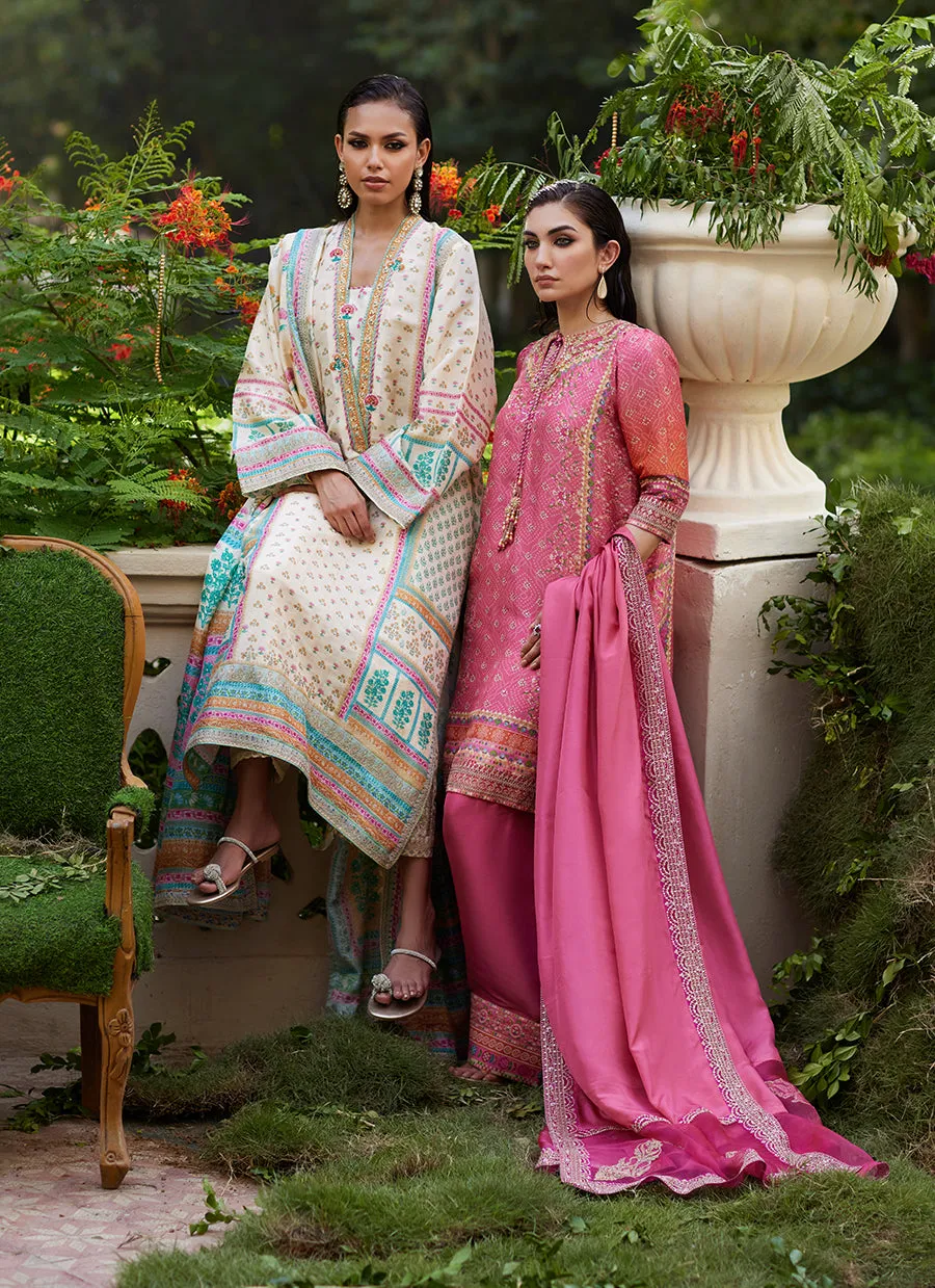 Nural Ivory Kurta And Dupatta