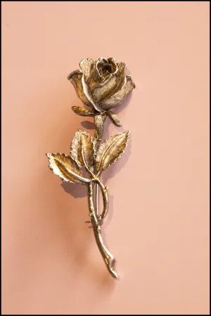 Original Vintage 1950s Hollywood Rose Brooch