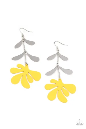 Palm Beach Bonanza - Yellow Earring