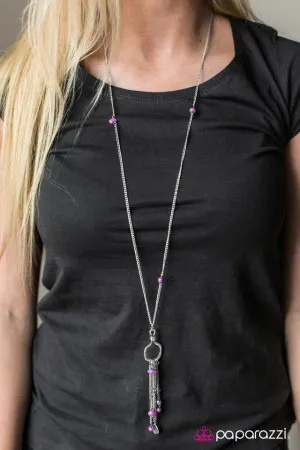 Paparazzi Necklace ~ Ridge View - Purple