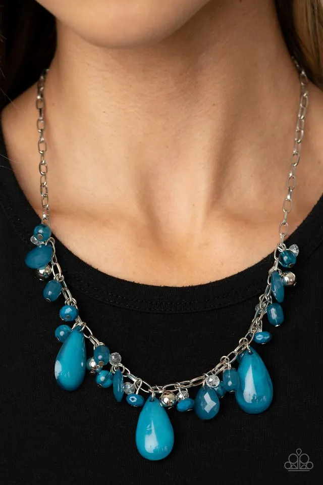 Paparazzi Necklace ~ Seaside Solstice - Blue