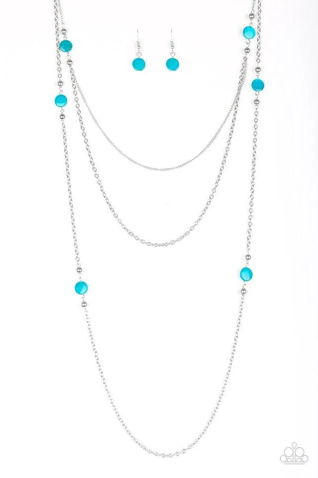 Paparazzi Necklace ~ So SHORE Of Yourself - Blue