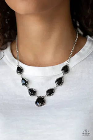 Paparazzi Necklace ~ Socialite Social - Black