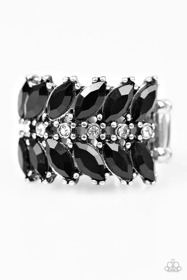 Paparazzi Ring ~ CACHE Money - Black