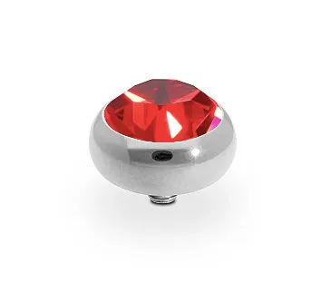 Qudo Silver Birthstone Sesto 10mm Top