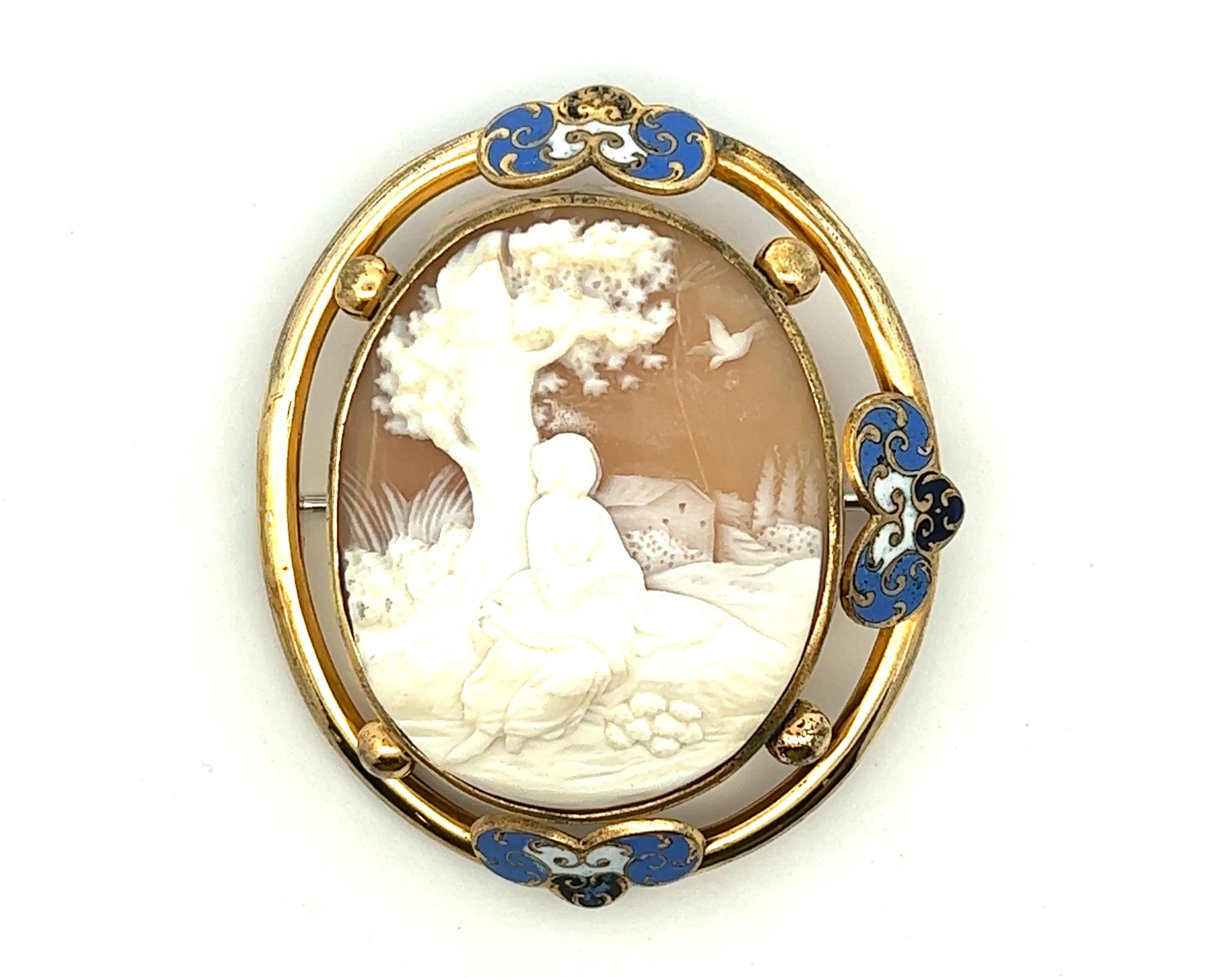 Vintage Cameo Brooch