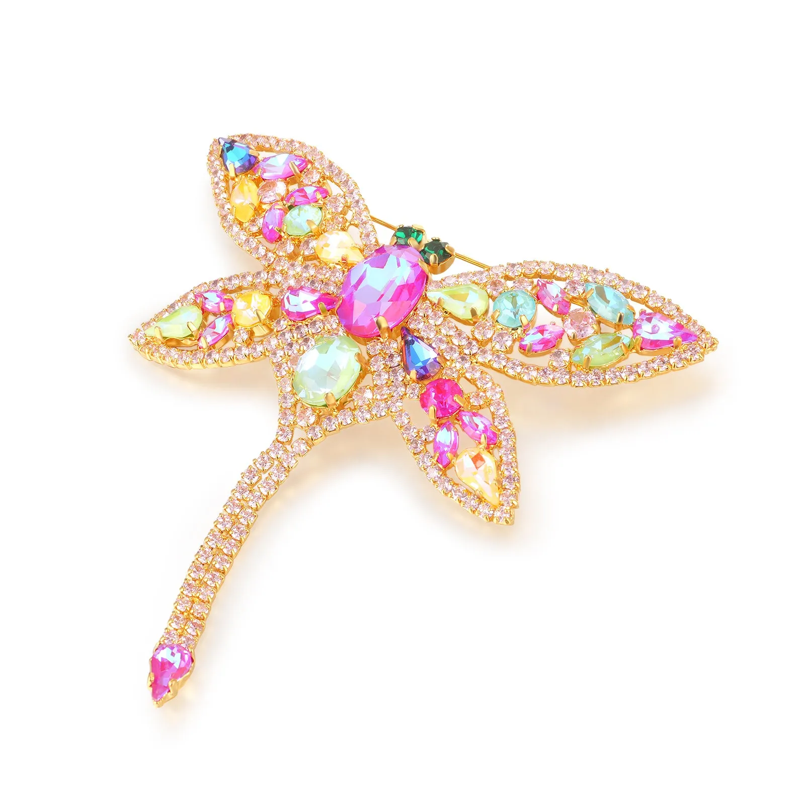 Vintage Style Dragonfly Brooch