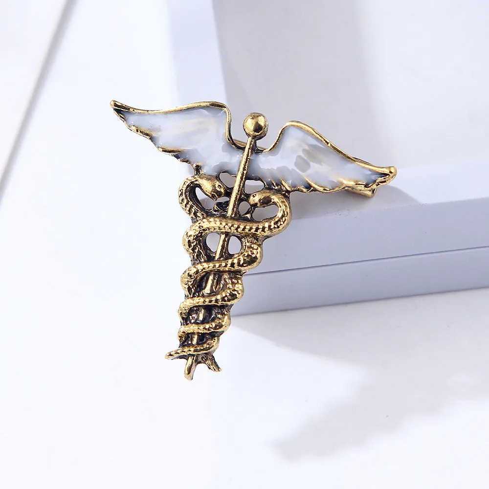 XSB009 - Vintage Wings Brooch